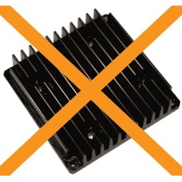Backplane board with multiple gold connectors on