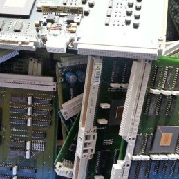 Rack card gold-plated connectors, integrated gold-plated processor