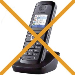 GSM z klawiaturą bez baterii