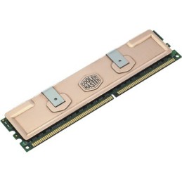 Gold memory with heat sink