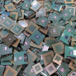 Green or brown plastic processor