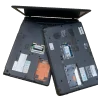 Incomplete laptop with battery